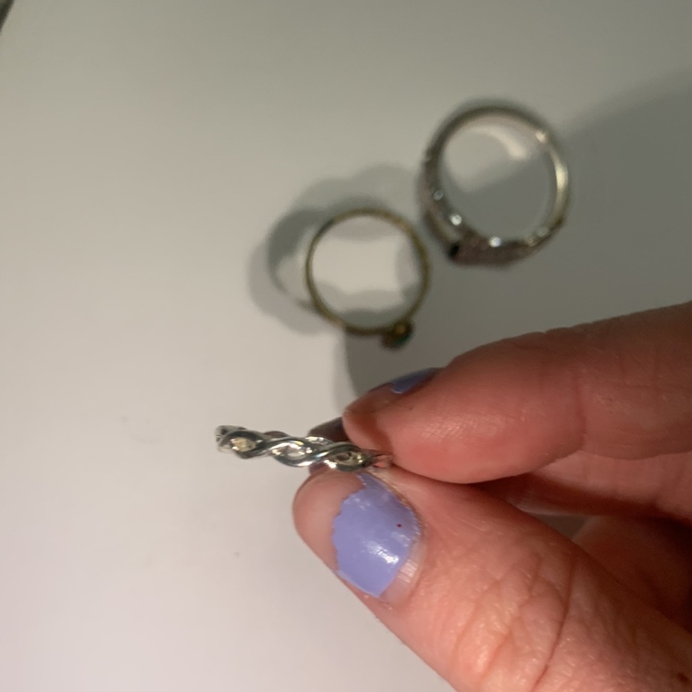 Silver and Gold Assorted Rings - Picture 6 of 9